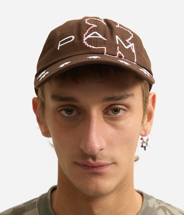 P.A.M. "BRICK GESTURES BASEBALL CAP" TOFFEE
