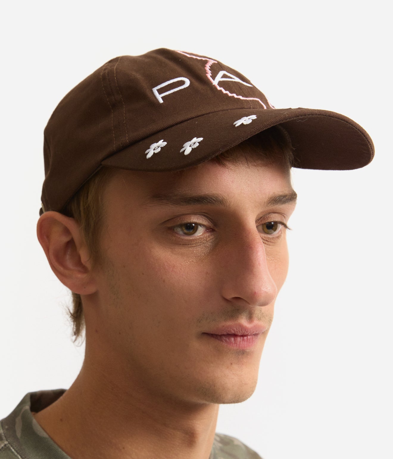 P.A.M. "BRICK GESTURES BASEBALL CAP" TOFFEE
