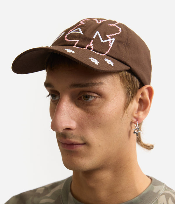 P.A.M. "BRICK GESTURES BASEBALL CAP" TOFFEE