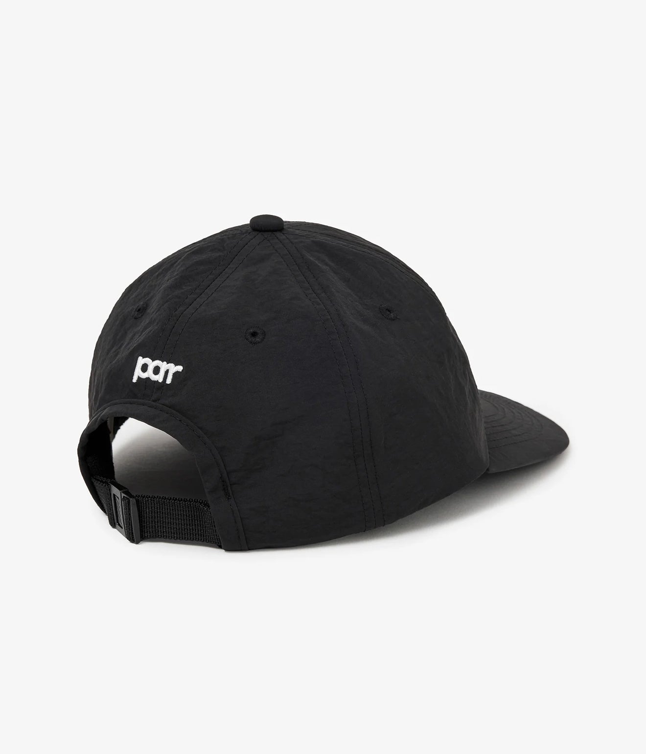 parr "6 panels spoon bill cap" Black