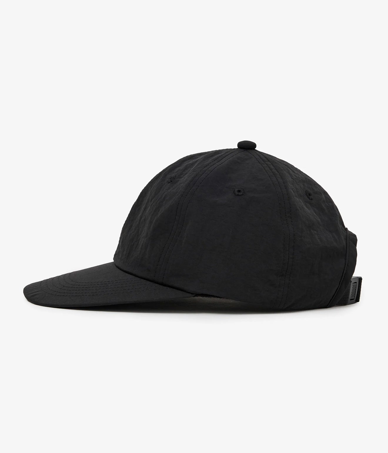 parr "6 panels spoon bill cap" Black