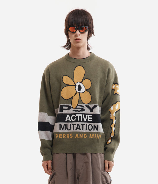 P.A.M. "WORLD MELT KNIT CREWNECK"