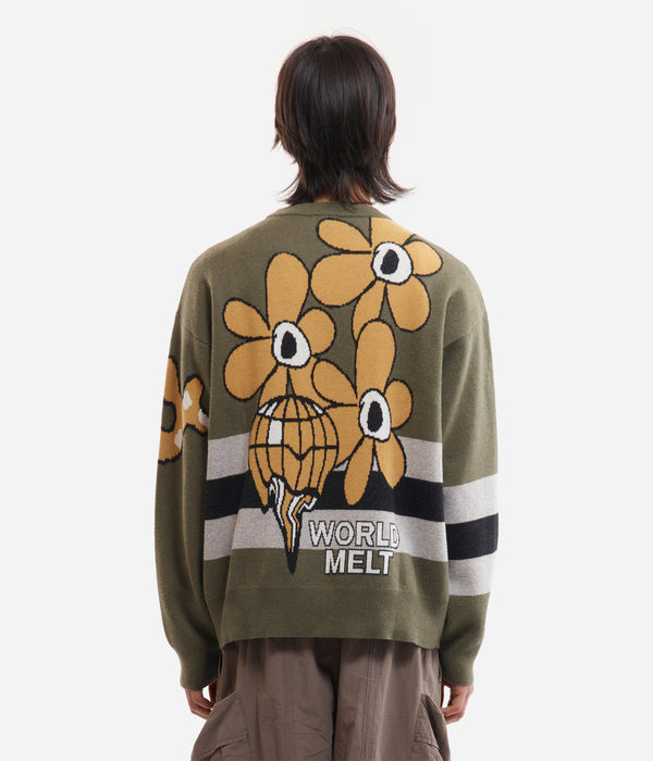 P.A.M. "WORLD MELT KNIT CREWNECK"