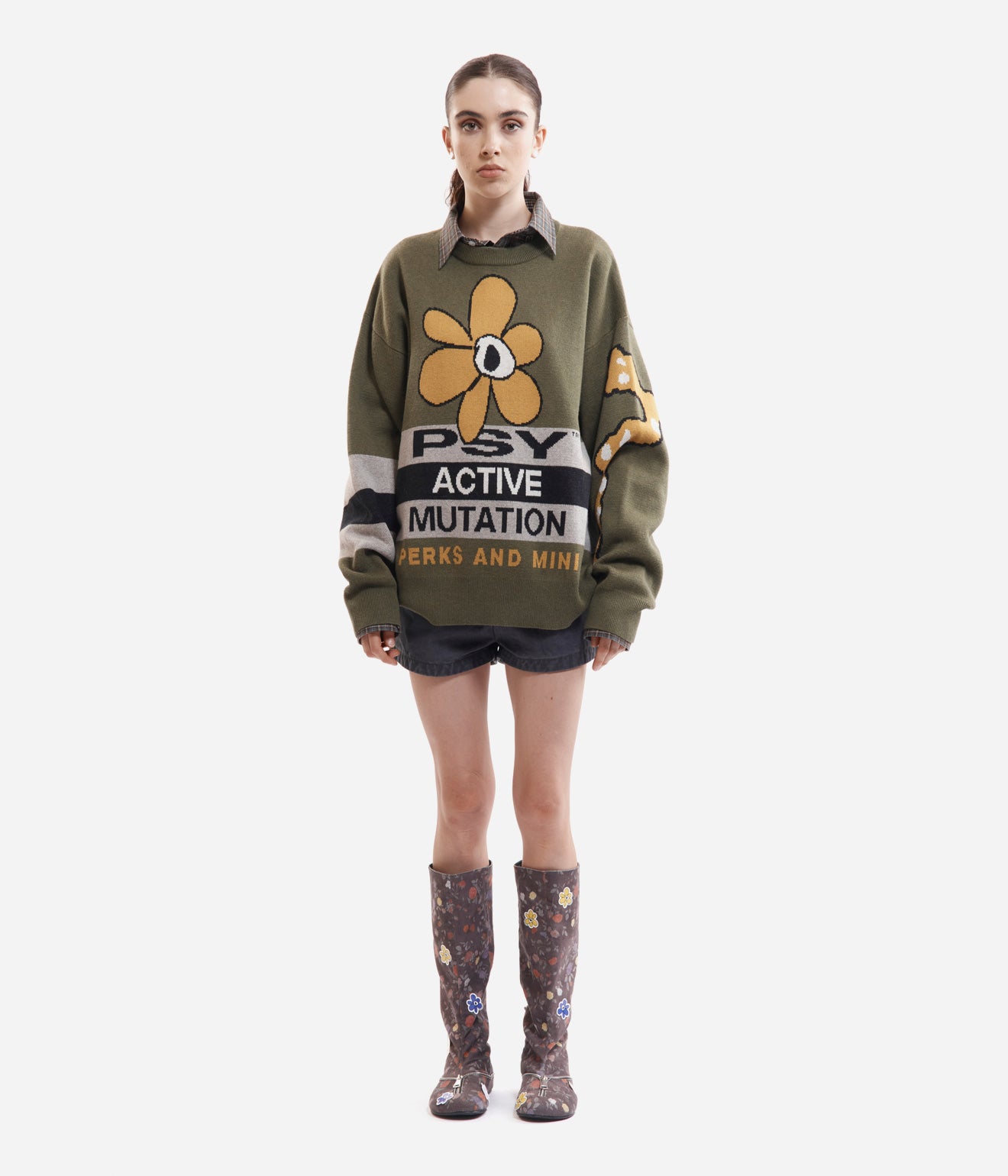 P.A.M. "WORLD MELT KNIT CREWNECK"