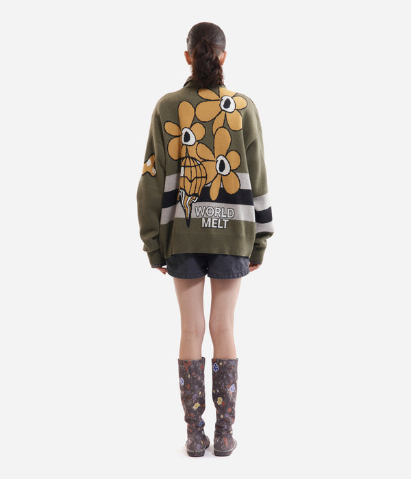 P.A.M. "WORLD MELT KNIT CREWNECK"
