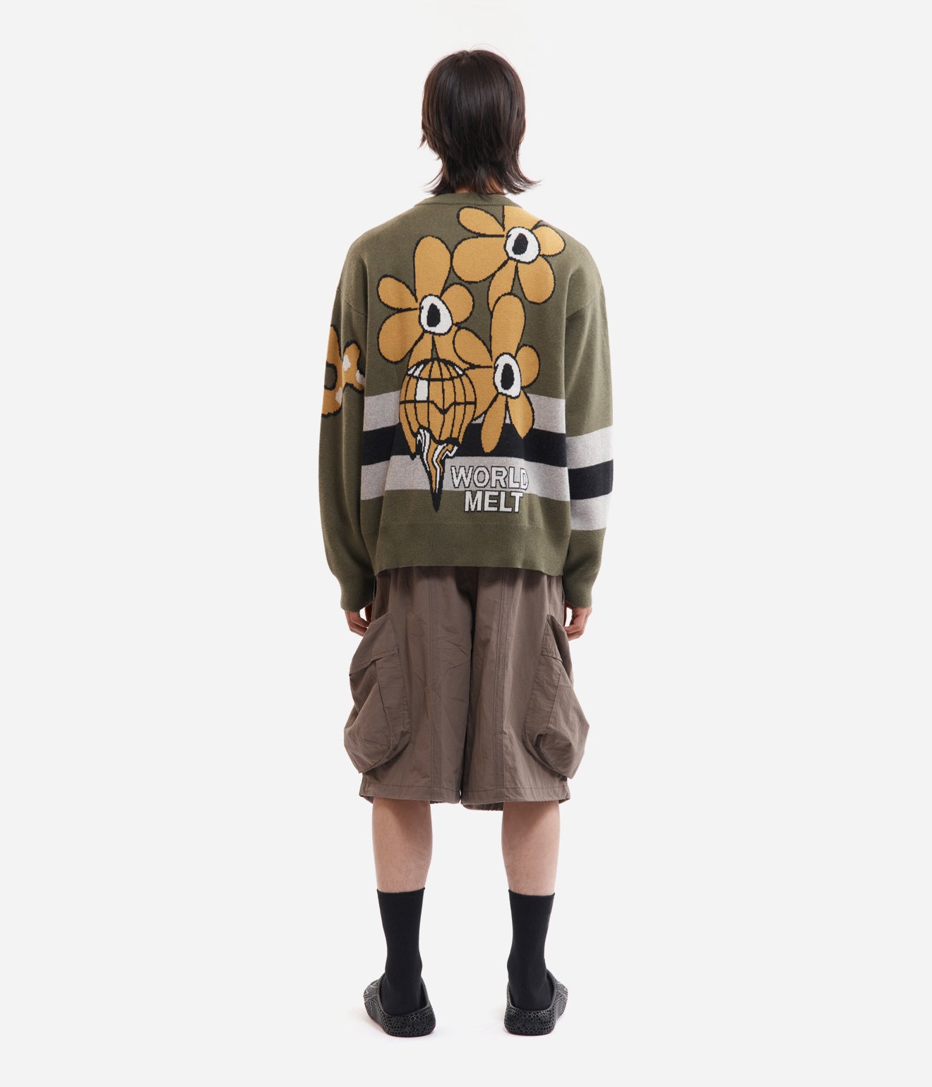 P.A.M. "WORLD MELT KNIT CREWNECK"