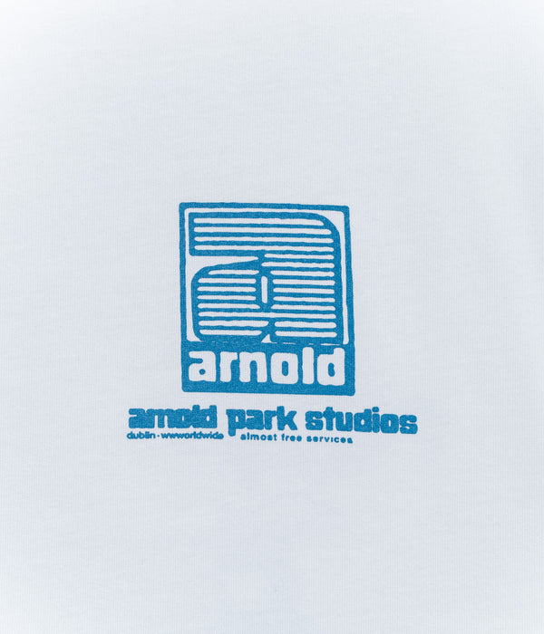 Arnold Park Studios "LEPRECHAUN SHORT SLEEVE" WHITE