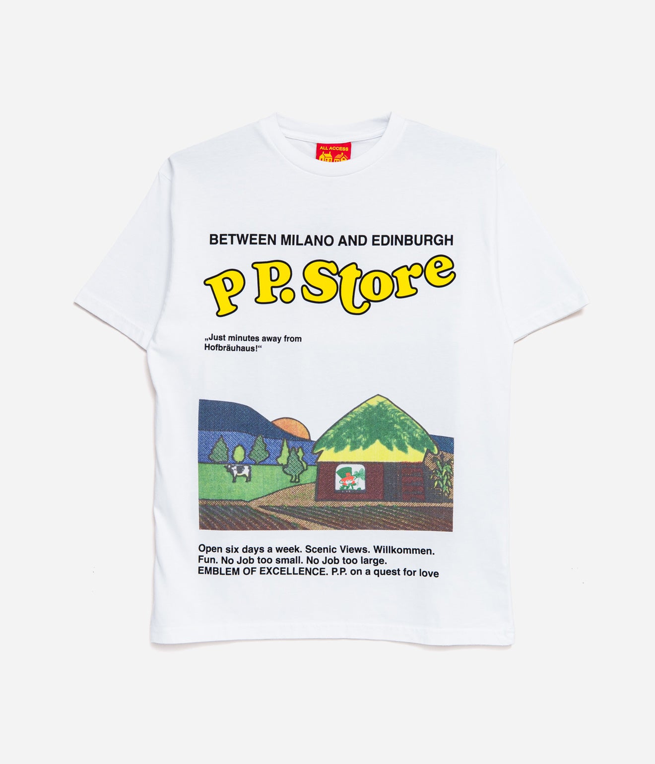 Public Possession "PP FOMO T-SHIRT" WHITE