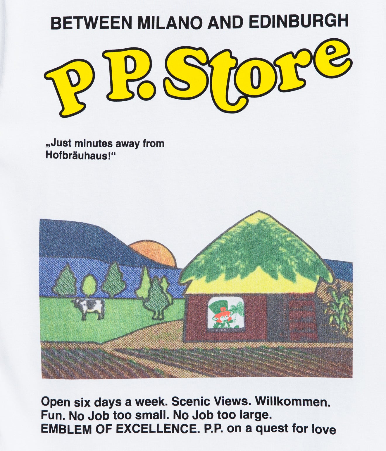 Public Possession "PP FOMO T-SHIRT" WHITE