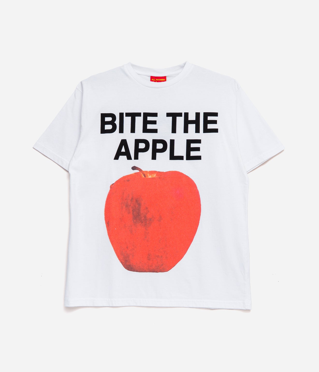 Public Possession "BITE THE APPLE T-SHIRT" WHITE