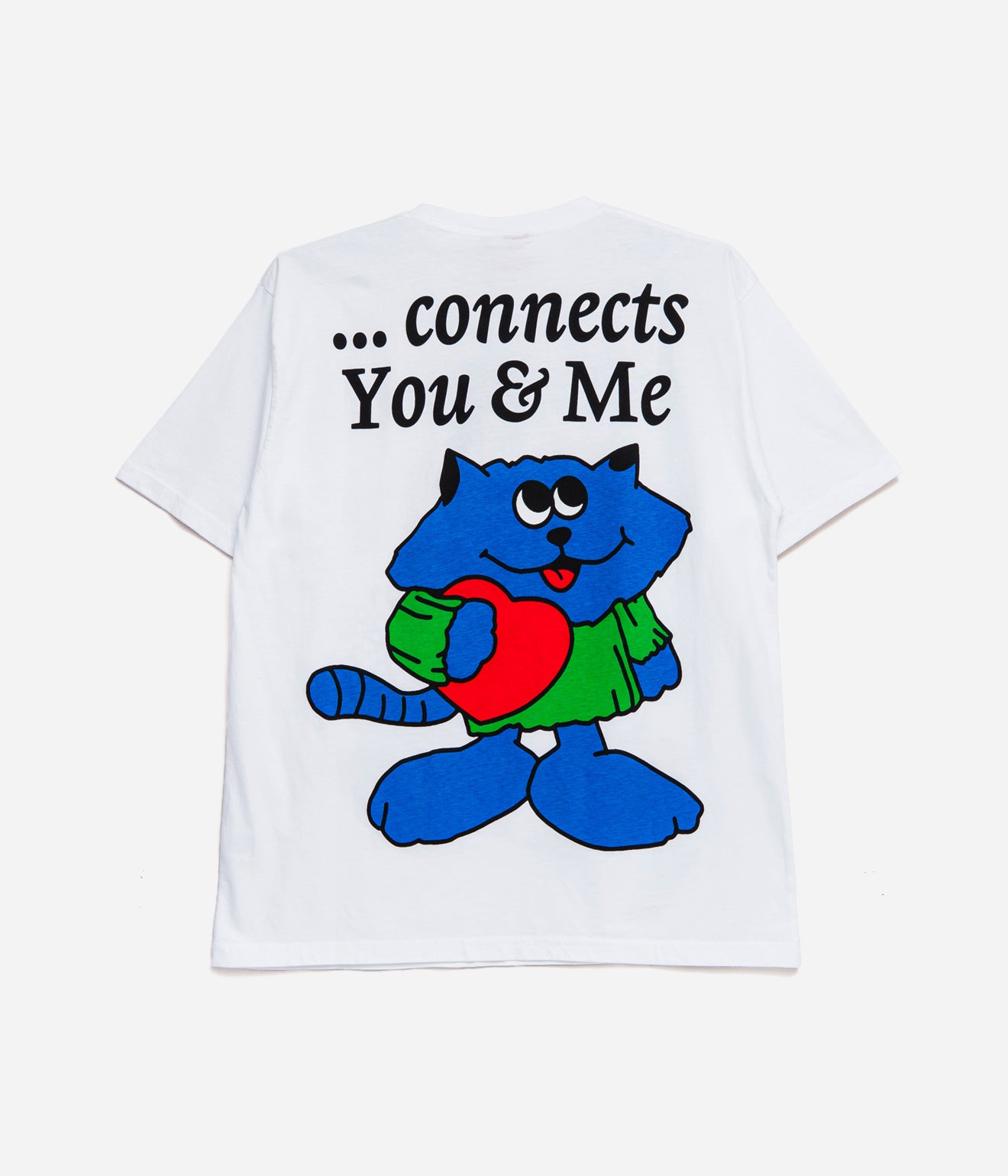 Public Possession "KATZE T-SHIRT" WHITE