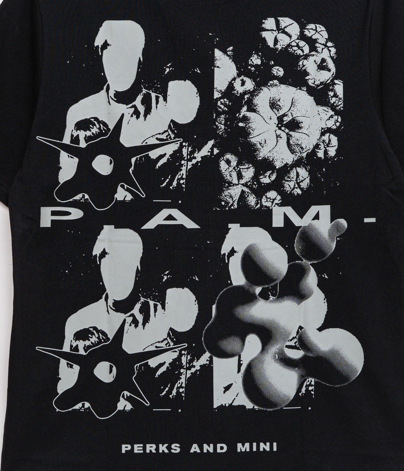 P.A.M. "FAMILY PORTRAIT SS TEE" BLACK