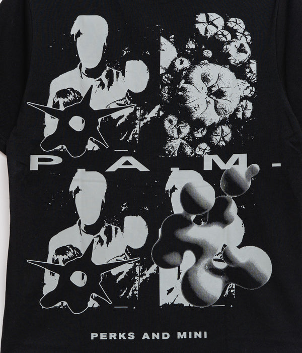 P.A.M. "FAMILY PORTRAIT SS TEE" BLACK