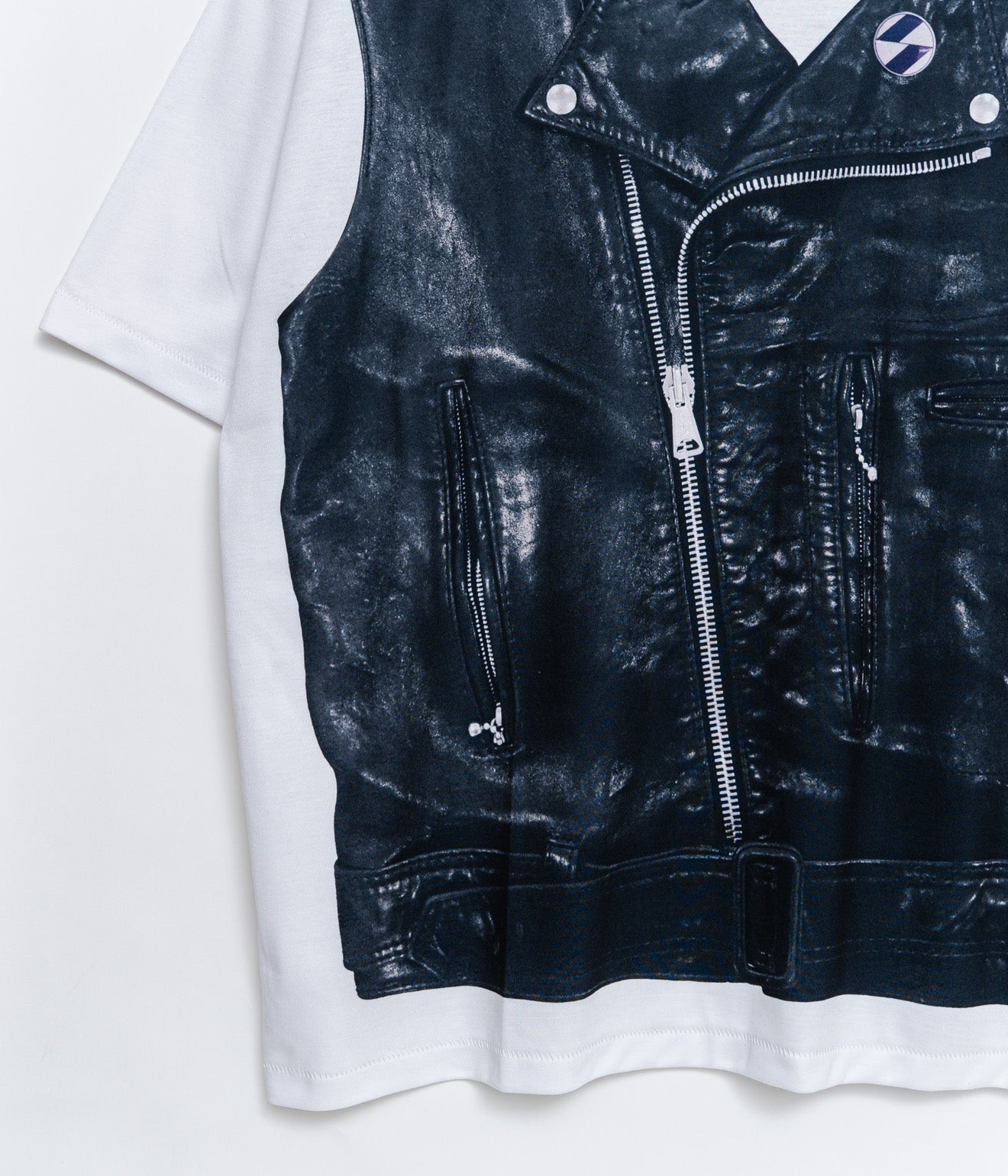 THE SALVAGES "MOTO REAL LIES OS T-SHIRT" WHITE