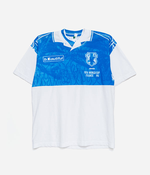 b.Eautiful "Soccer Jersey 1 T-Shirt" White