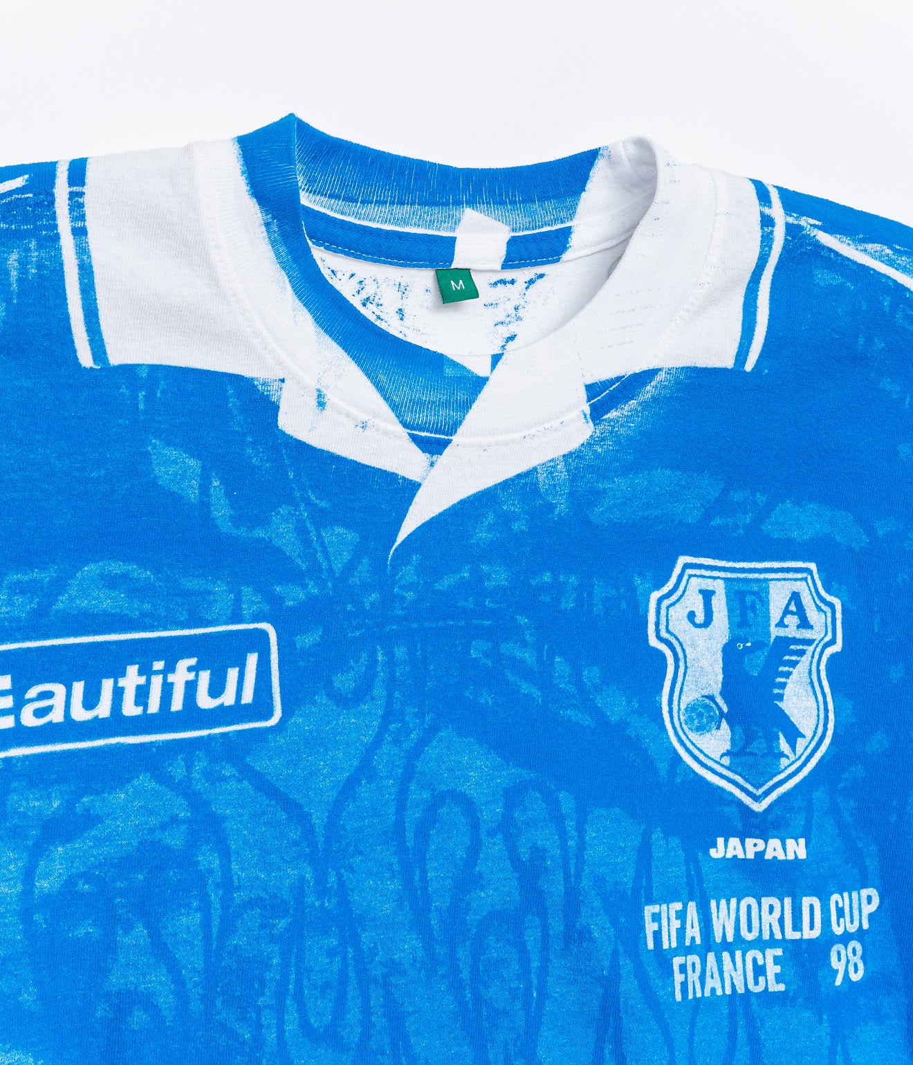 b.Eautiful "Soccer Jersey 1 T-Shirt" White