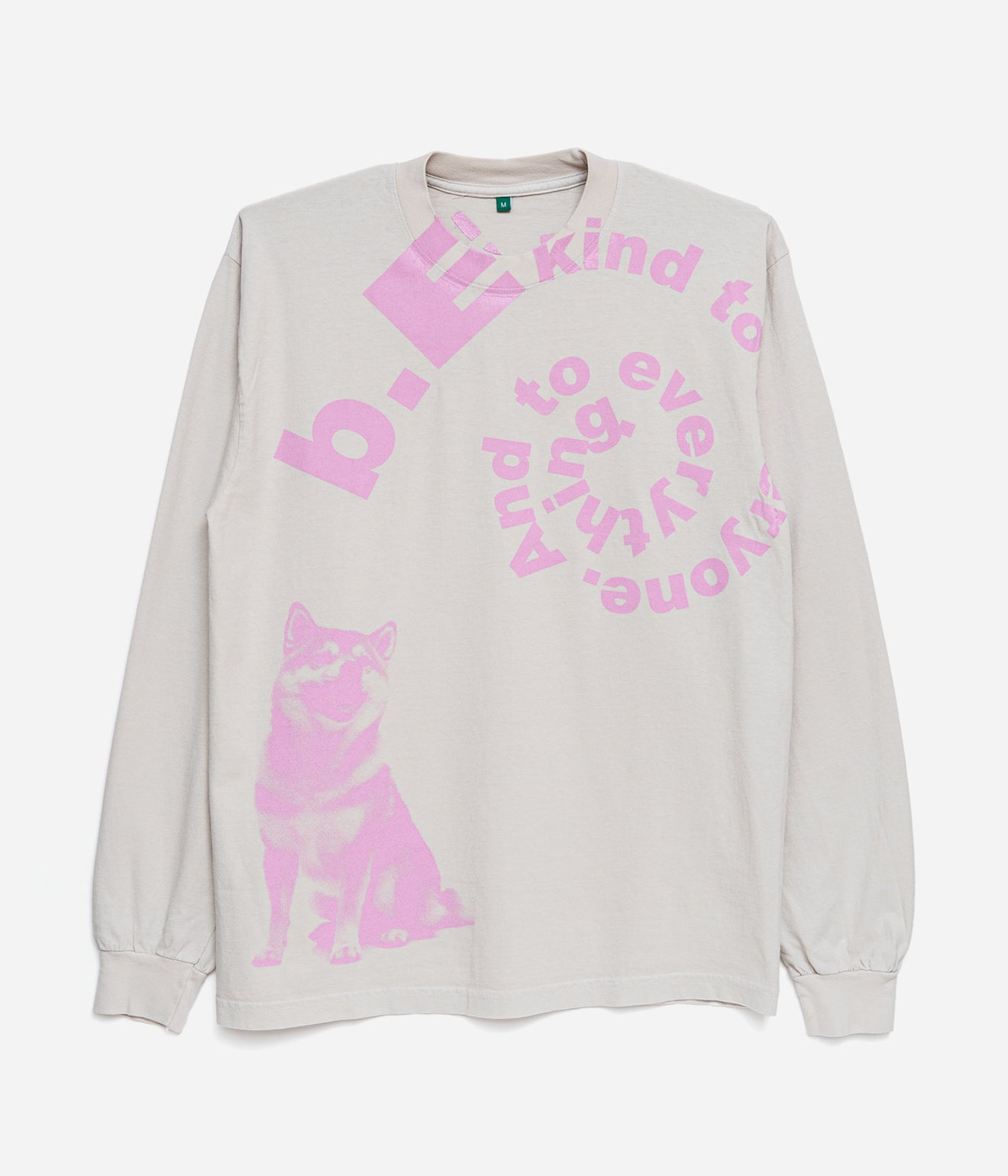 b.Eautiful "Shiba LS Shirt" Cement