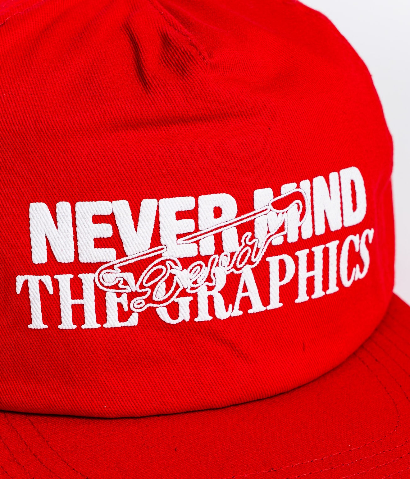 DEVÁ STATES "AW'25 Snapback Caps" Red