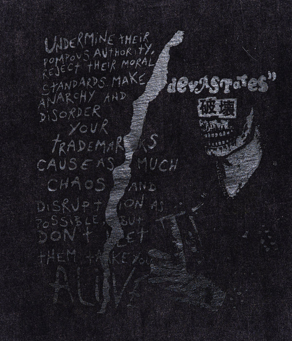 DEVÁ STATES "VICIOUS GFX T-Shirt" Black