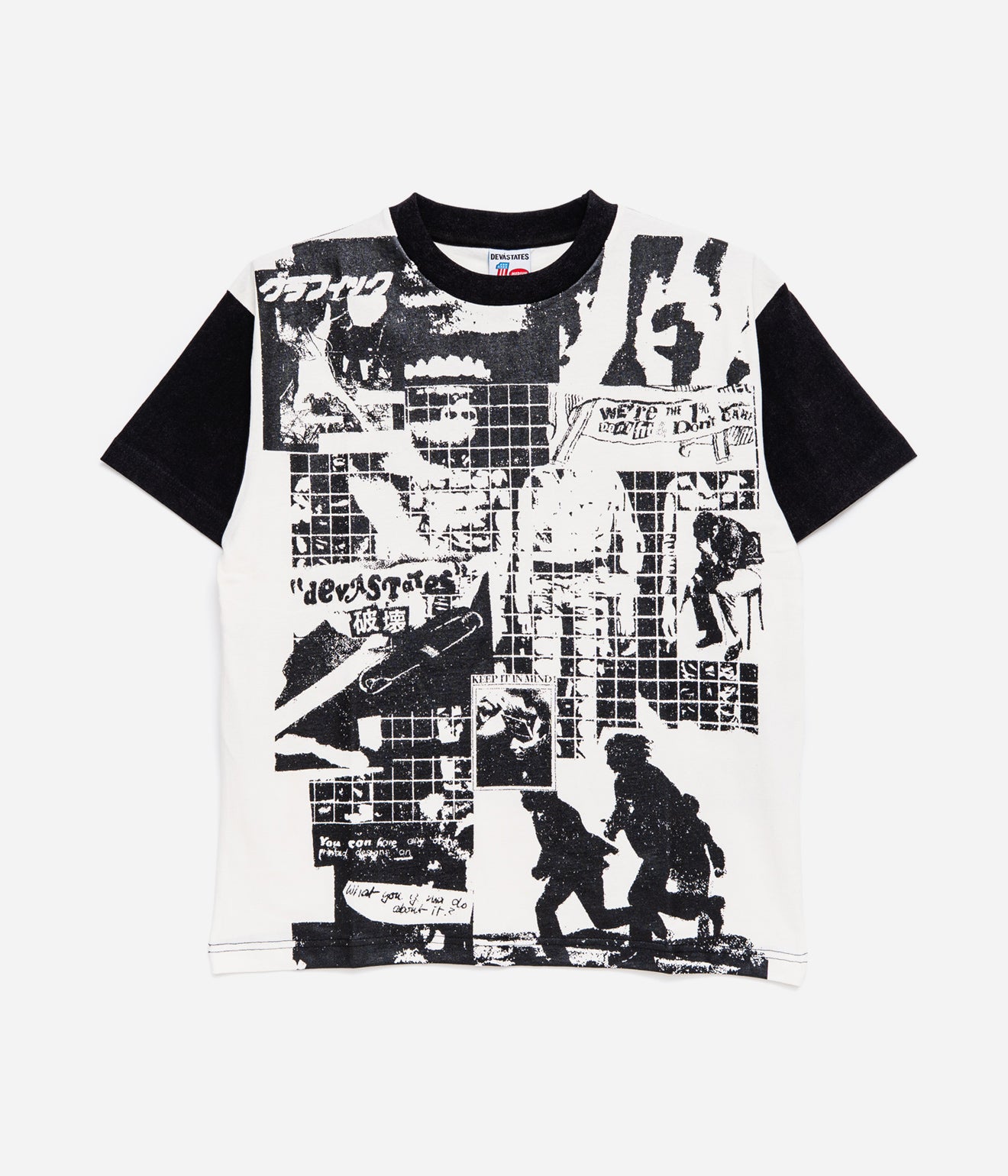 DEVÁ STATES "MARGINAL GFX T-Shirt" Black