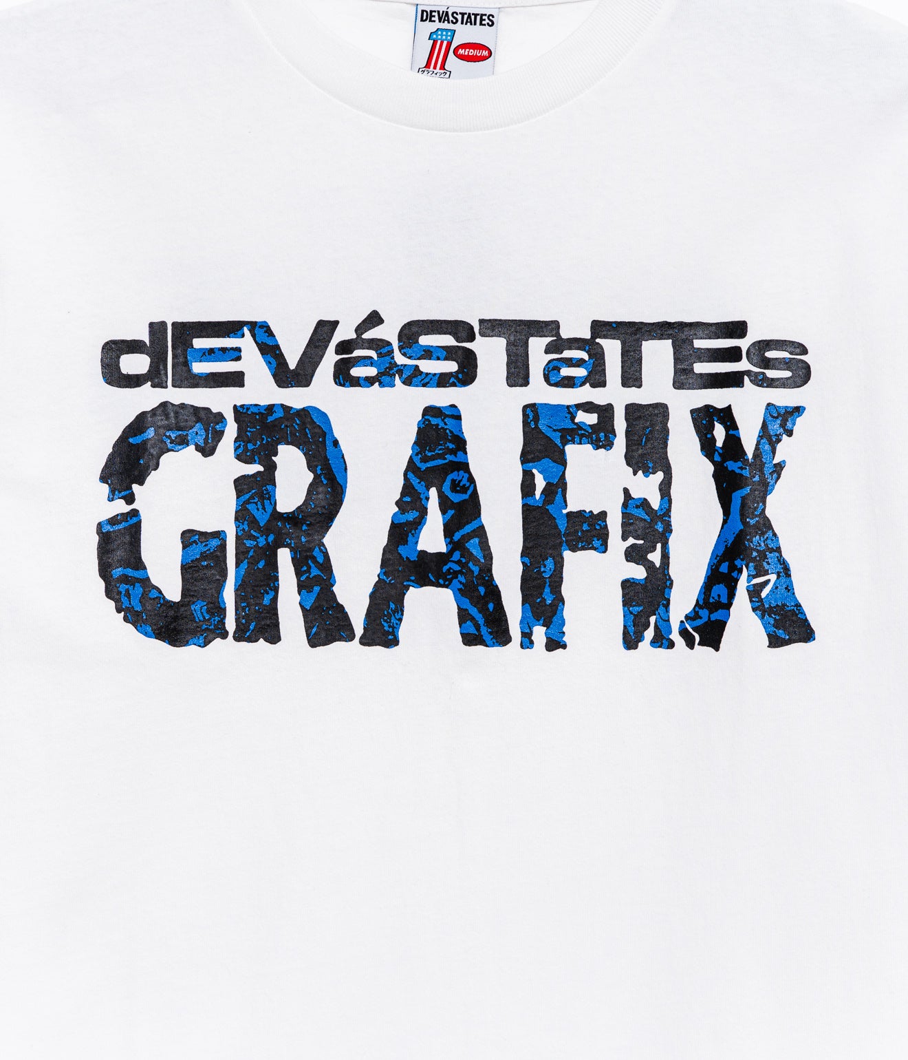 DEVÁ STATES "AVARICE L/S GFX T-Shirt" White