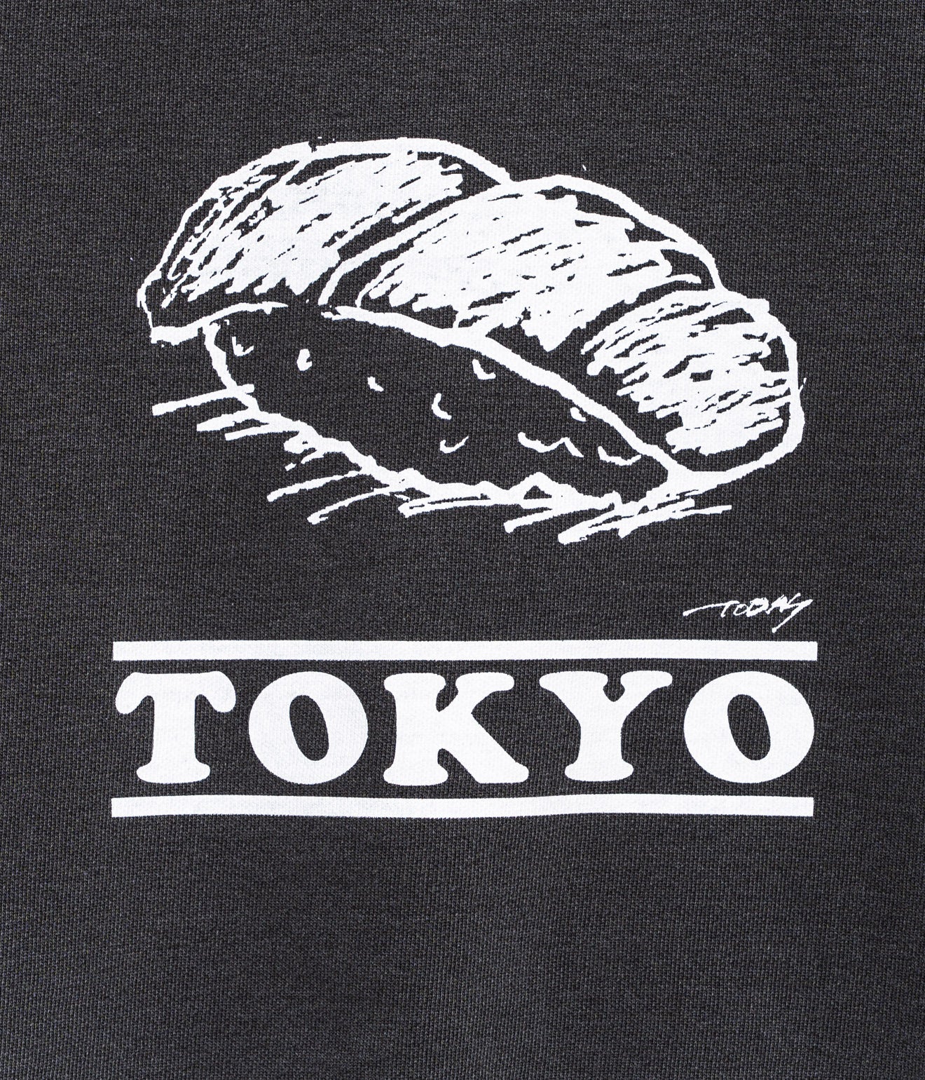 TODAY edition "Meal and City #02 CN Sweat" CHARCOAL