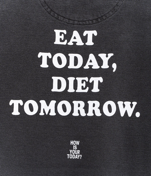 TODAY edition "Meal and City #01 CN Sweat" CHARCOAL