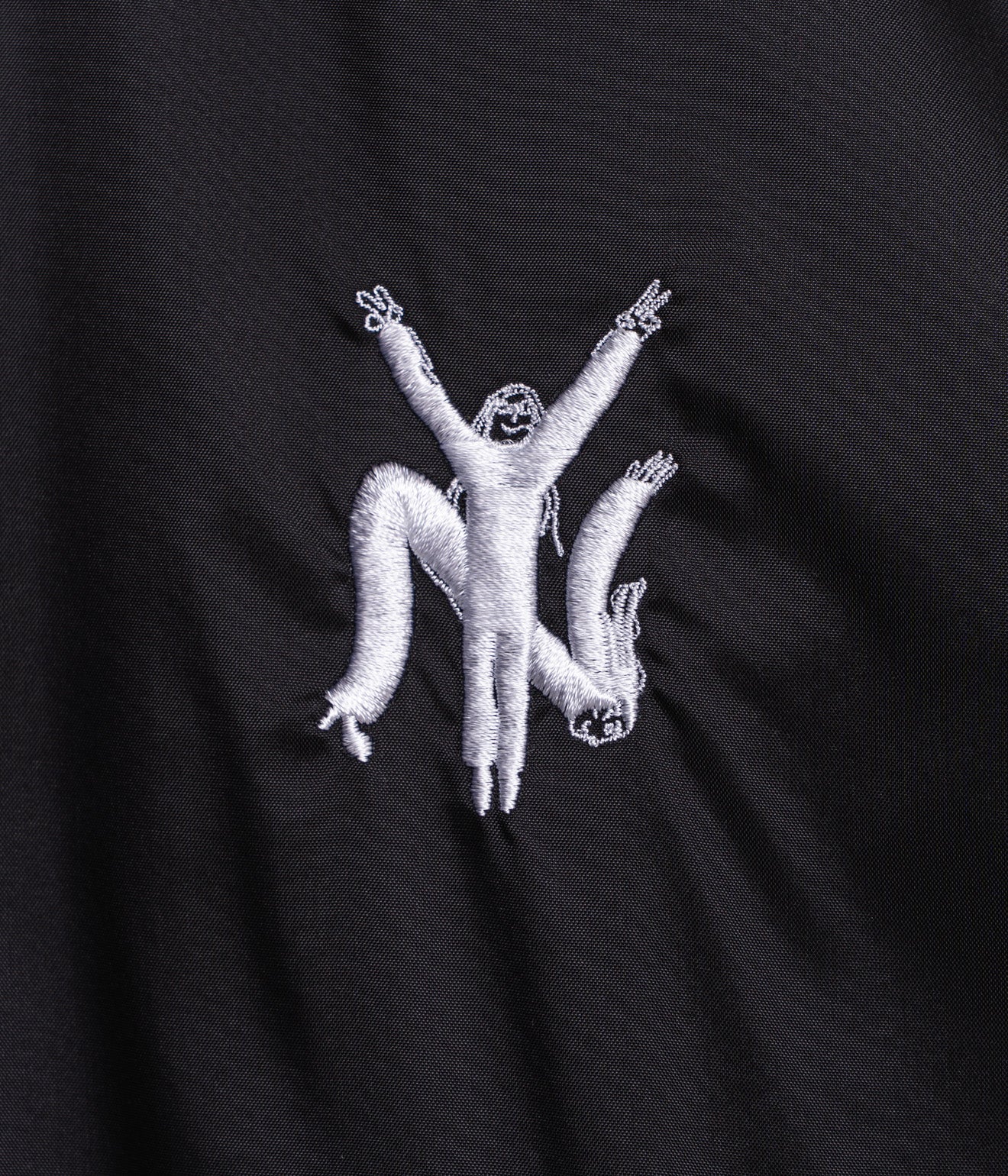 TODAY edition "NY Coach Jacket" BLACK