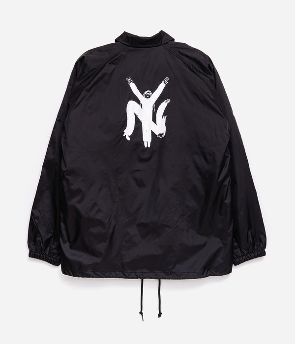 TODAY edition "NY Coach Jacket" BLACK