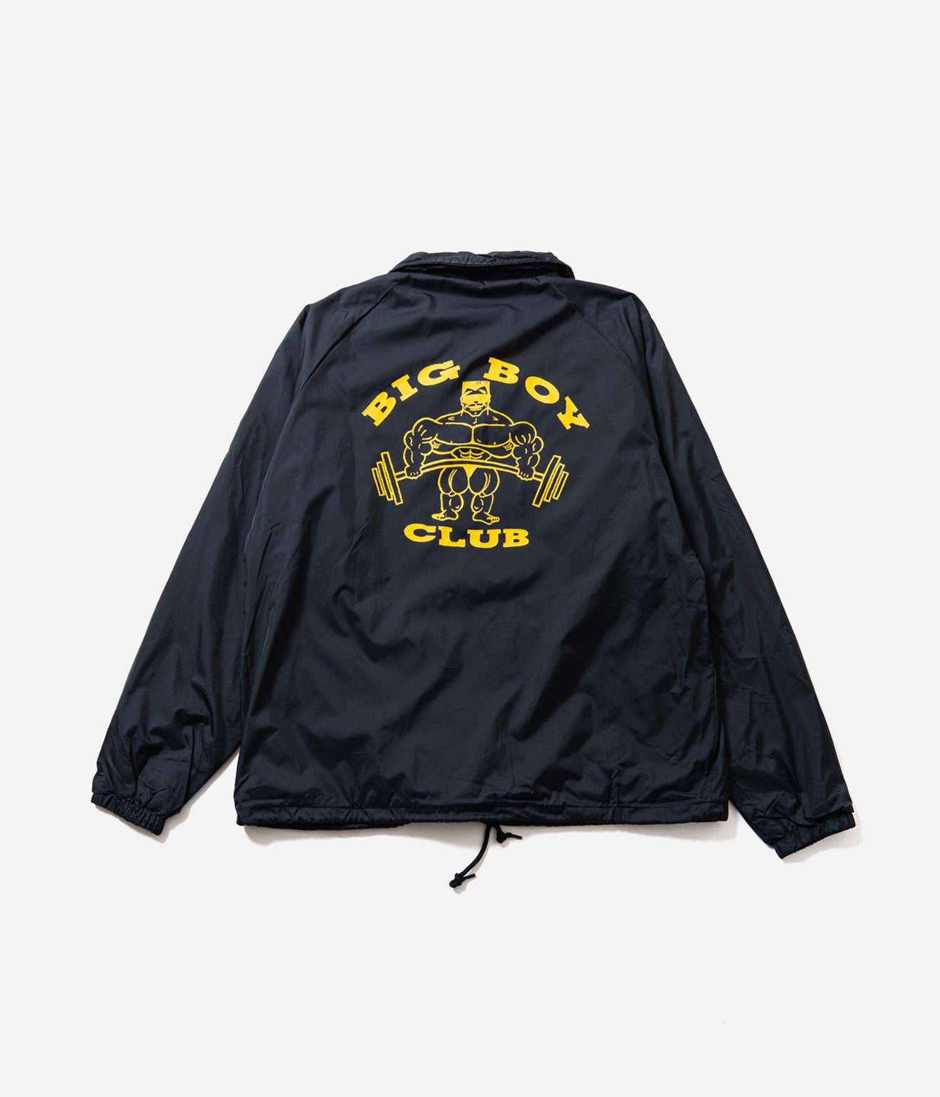 Y,IWO "Big Boy Club Coaches Jacket" Black/Gold