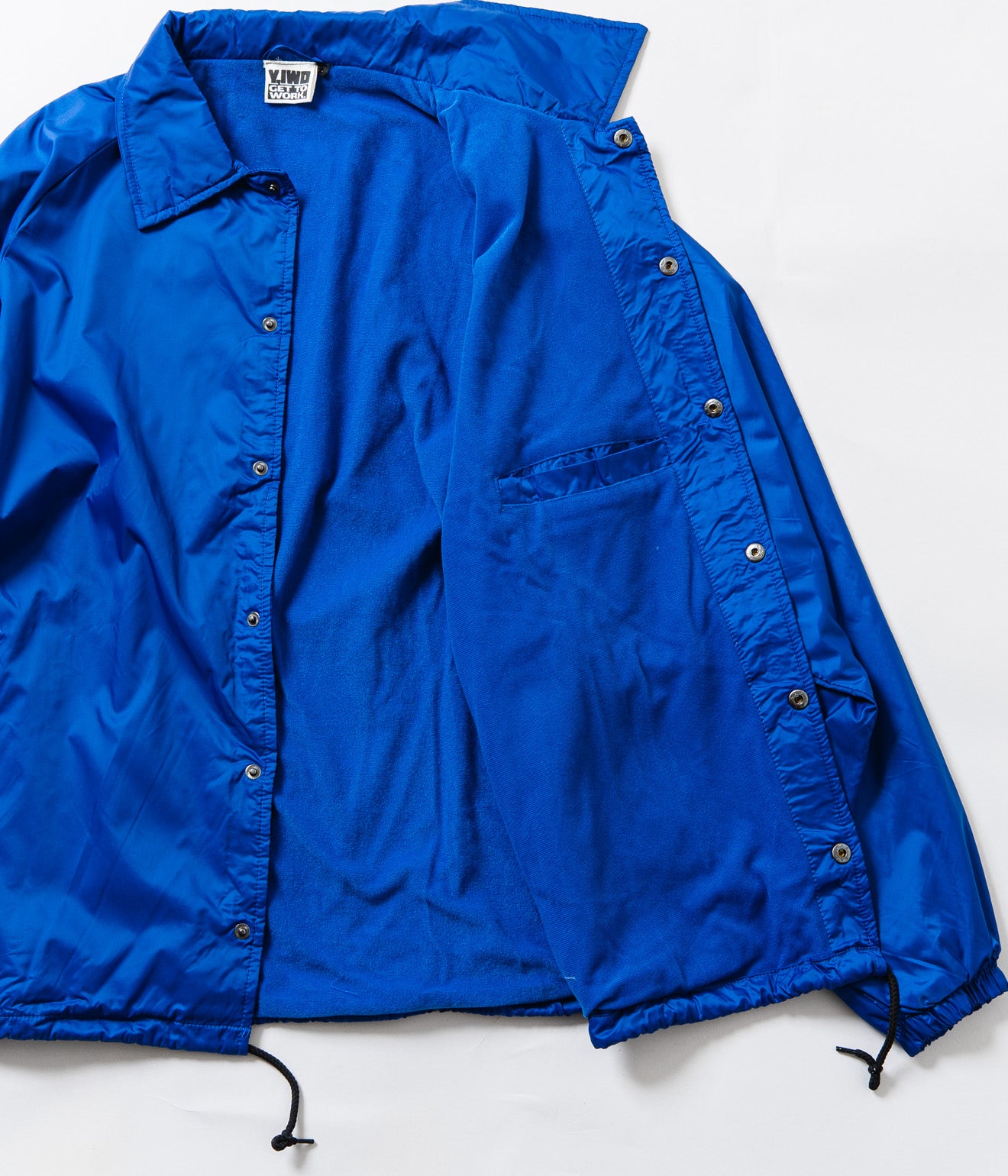 Y,IWO "Big Boy Club Coaches Jacket" Blue/Gold