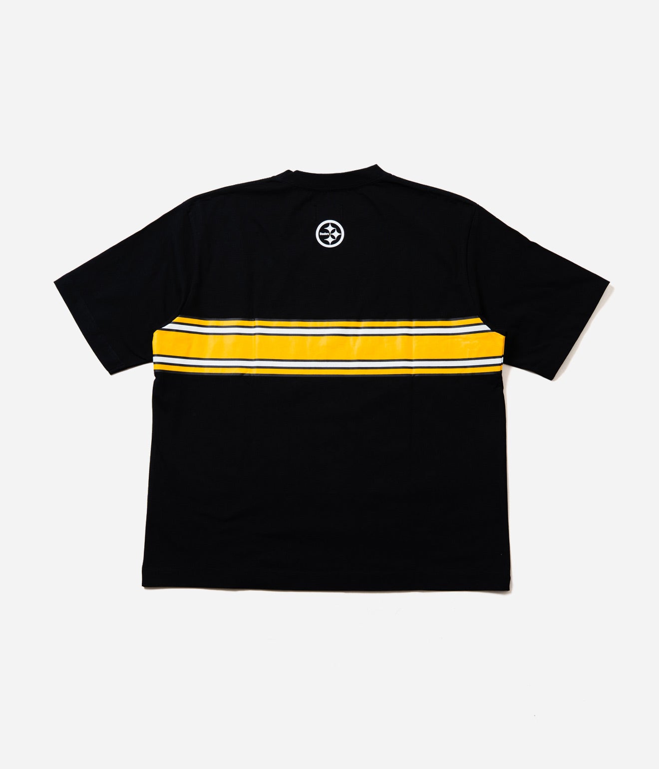EMPORIUM "STRIPE LOGO TEE" Black