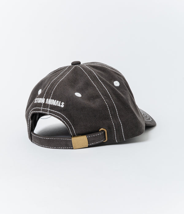 STUDIO ANIMALS “Sports Logo” Cap Black