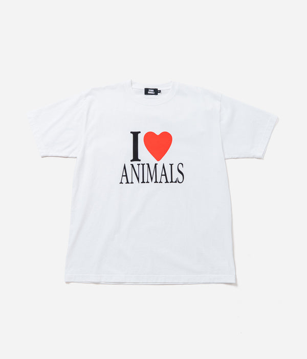 STUDIO ANIMALS “LOVE” T-Shirt White
