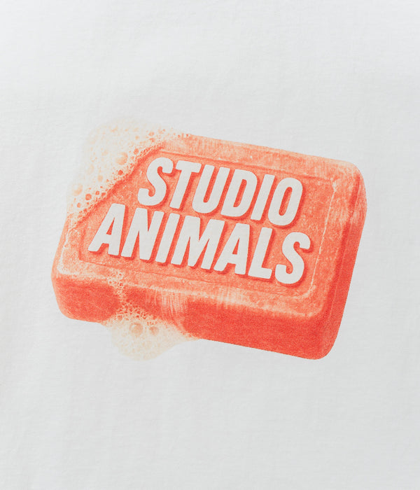 STUDIO ANIMALS “Soap” T-Shirt Natural