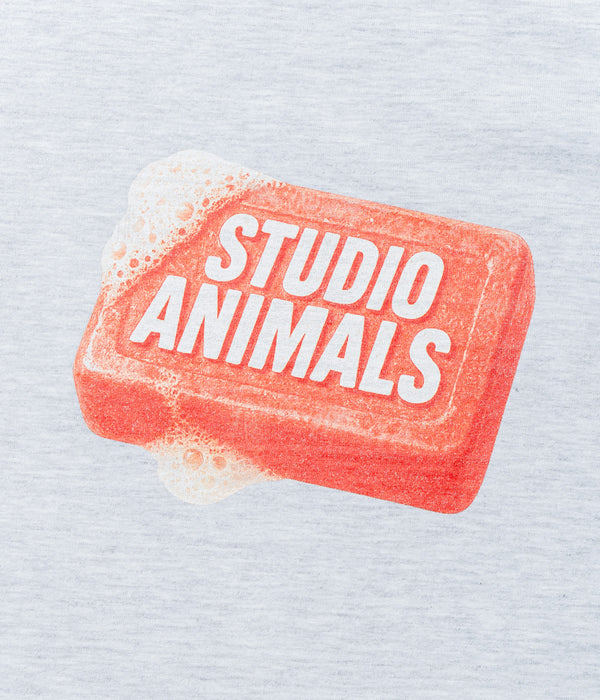 STUDIO ANIMALS “Soap” T-Shirt Ash