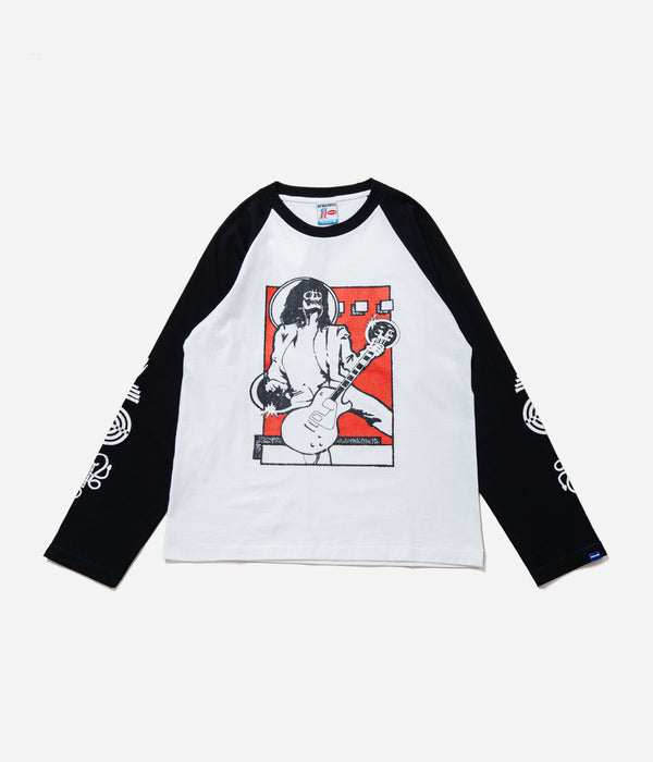 DEVÁ STATES "LS Raglan Tshirt - JIMMY" Black