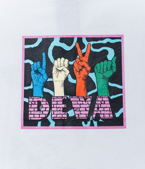 DEVÁ STATES "GFX Tshirt - DASH" White
