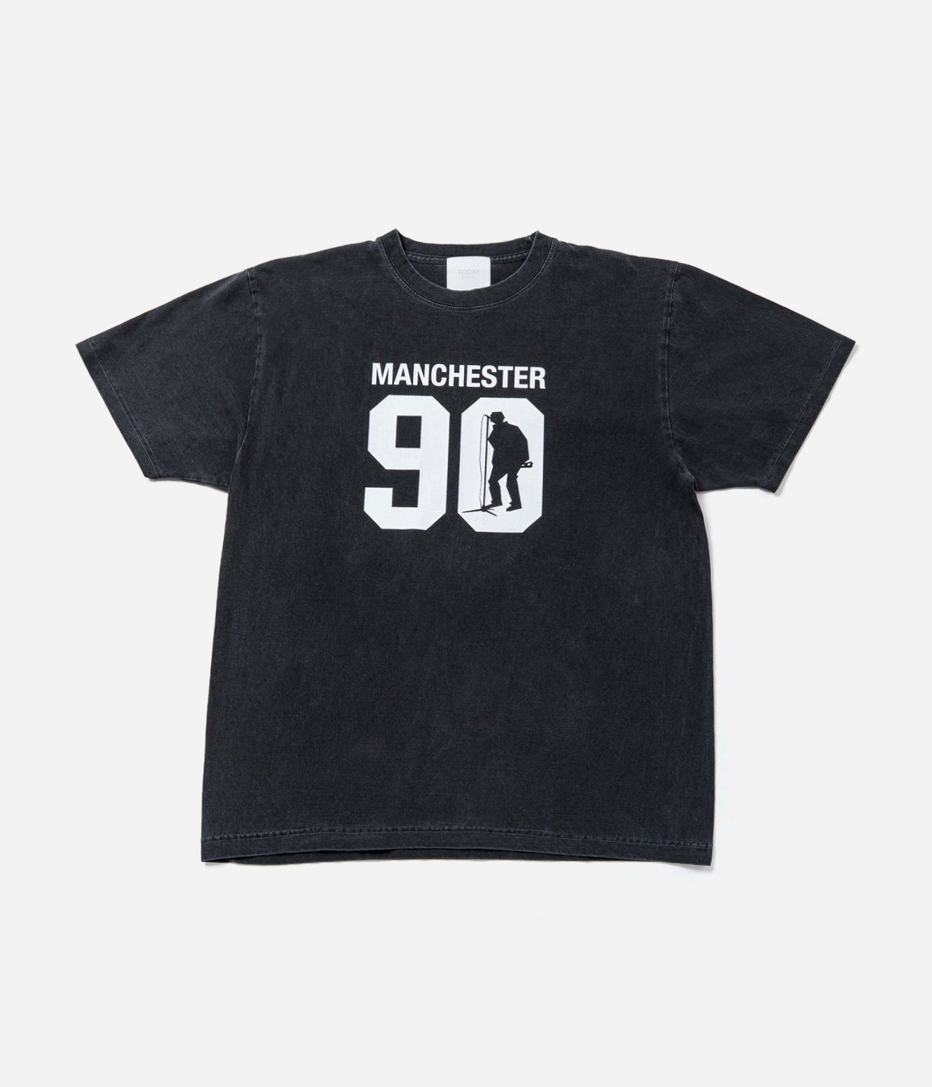 TODAY edition "MANCHESTER SS Tee" BLACK