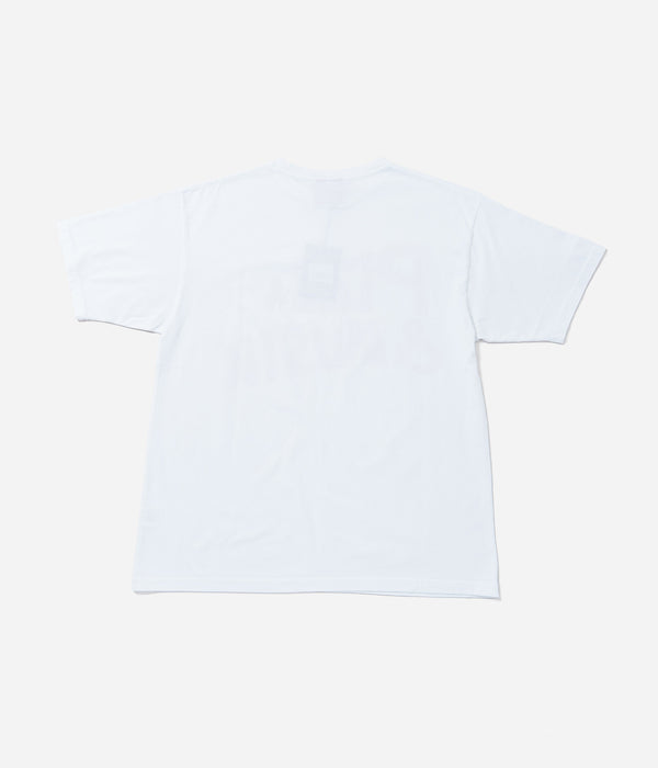 Public Possession"Pizza & Musik" T-Shirt White