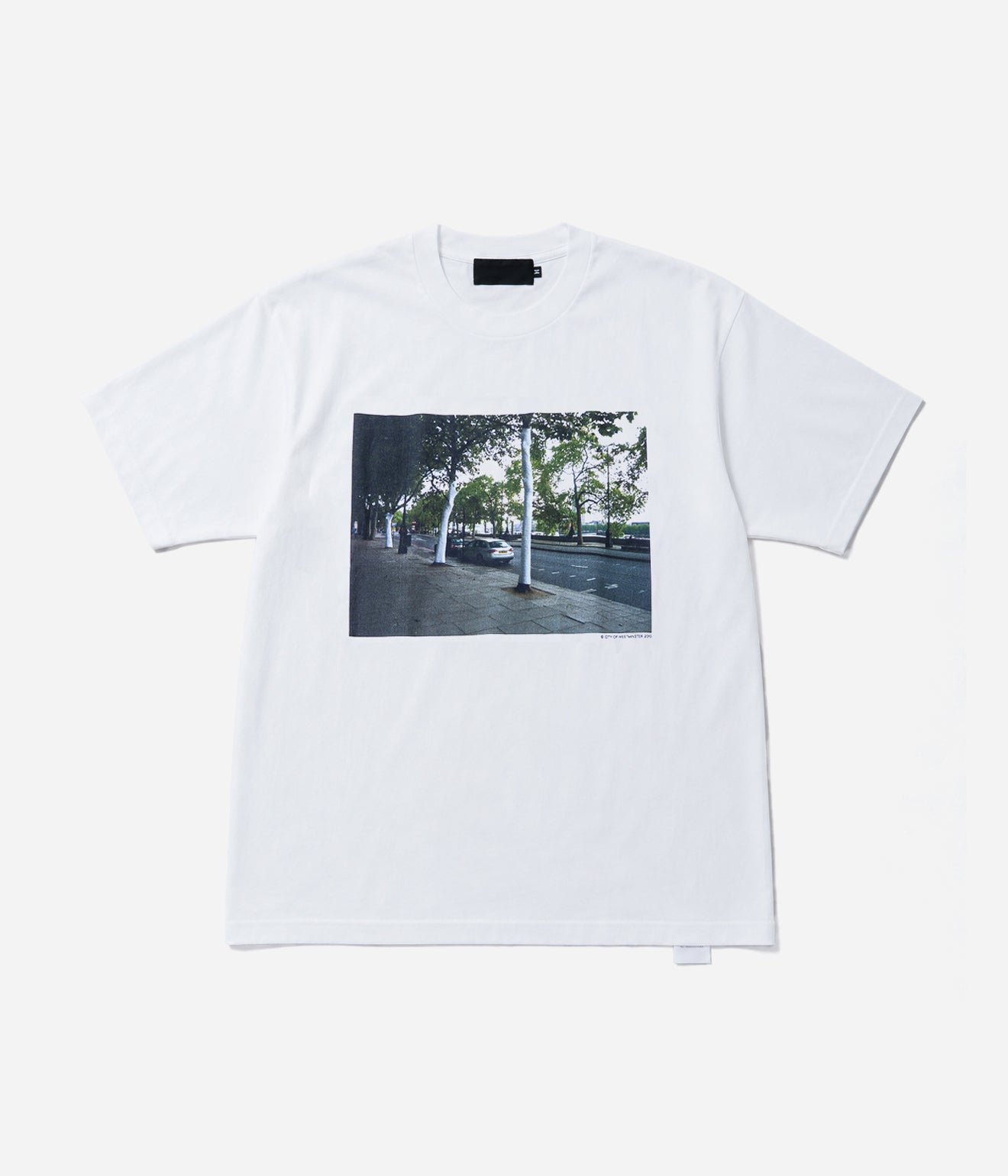 THE HACKLEBERRY "WHITE TREES" WHITE