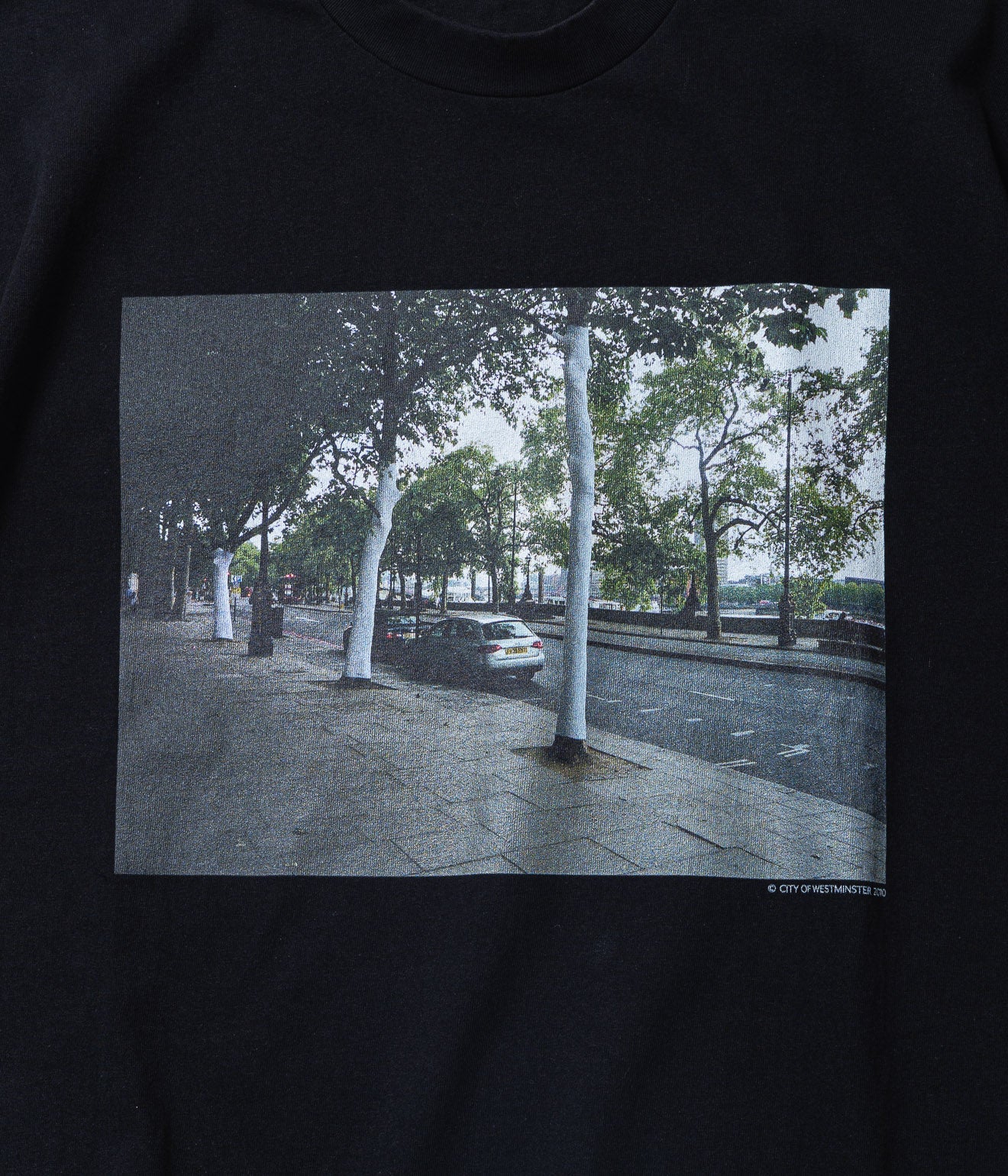 THE HACKLEBERRY "WHITE TREES" BLACK