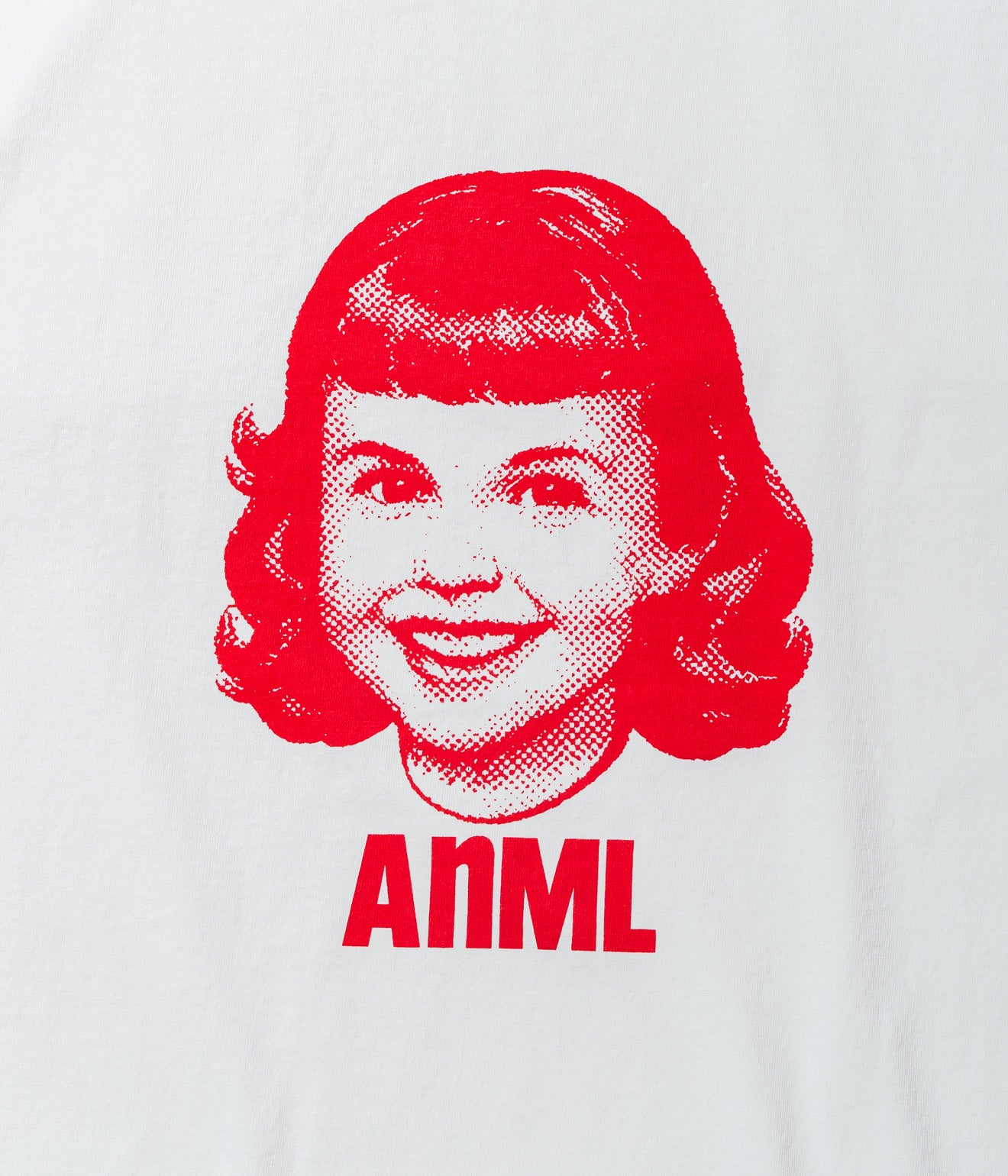 STUDIO ANIMALS “Girl” S/S T-Shirt Natural