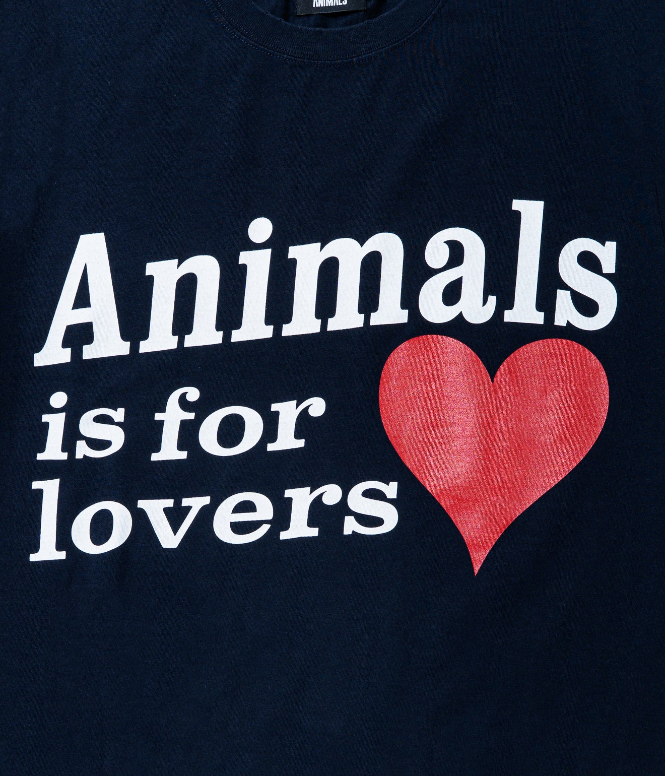 STUDIO ANIMALS “Lovers” S/S T-Shirt Navy