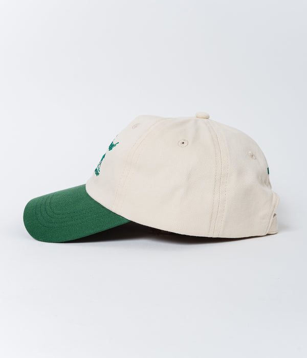 STUDIO ANIMALS “Running horse” Cap Natural / Green