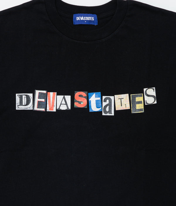 DEVÁ STATES "L/S Tshirt -TANGLED-" Black