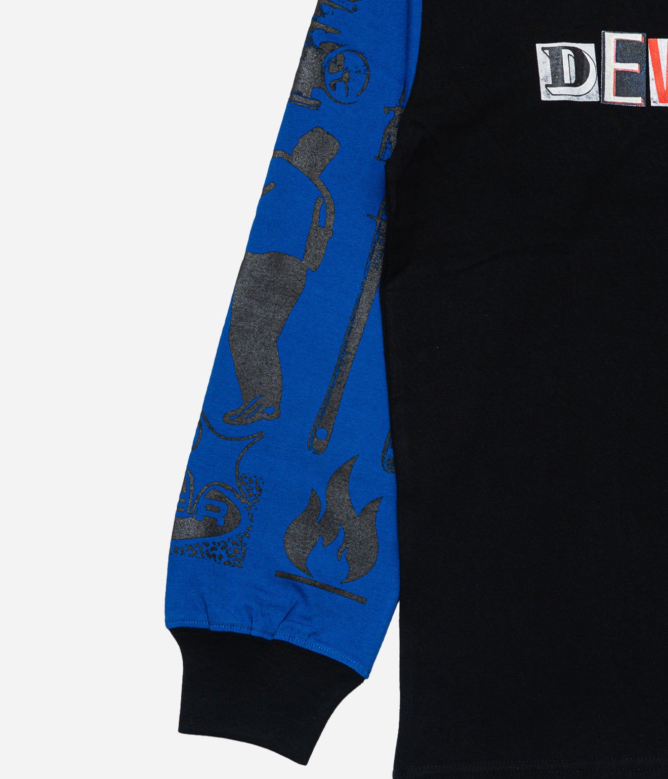 DEVÁ STATES "L/S Tshirt -TANGLED-" Black