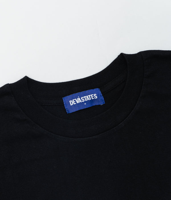 DEVÁ STATES "L/S Tshirt -TANGLED-" Black