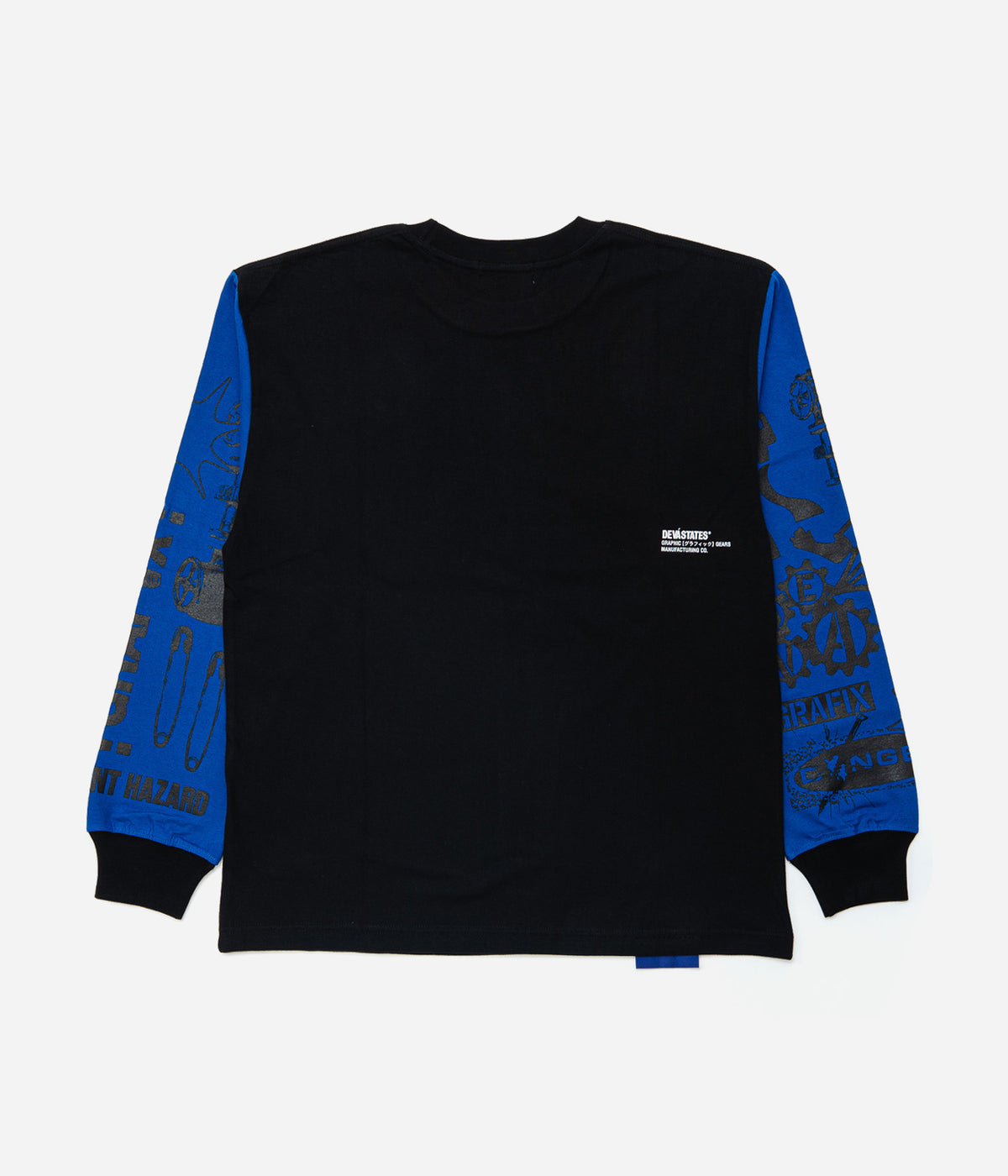 DEVÁ STATES "L/S Tshirt -TANGLED-" Black
