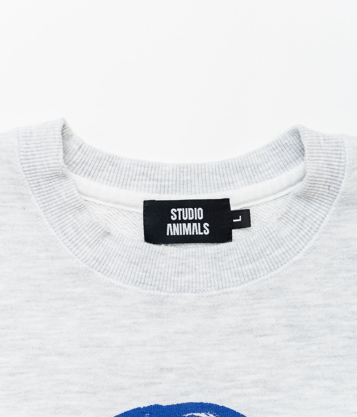 STUDIO ANIMALS "Girl" SWEATSHIRT Ash